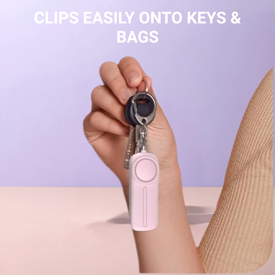 Personal Safety Alarm For Self Defense (130db Siren with LED Torch)