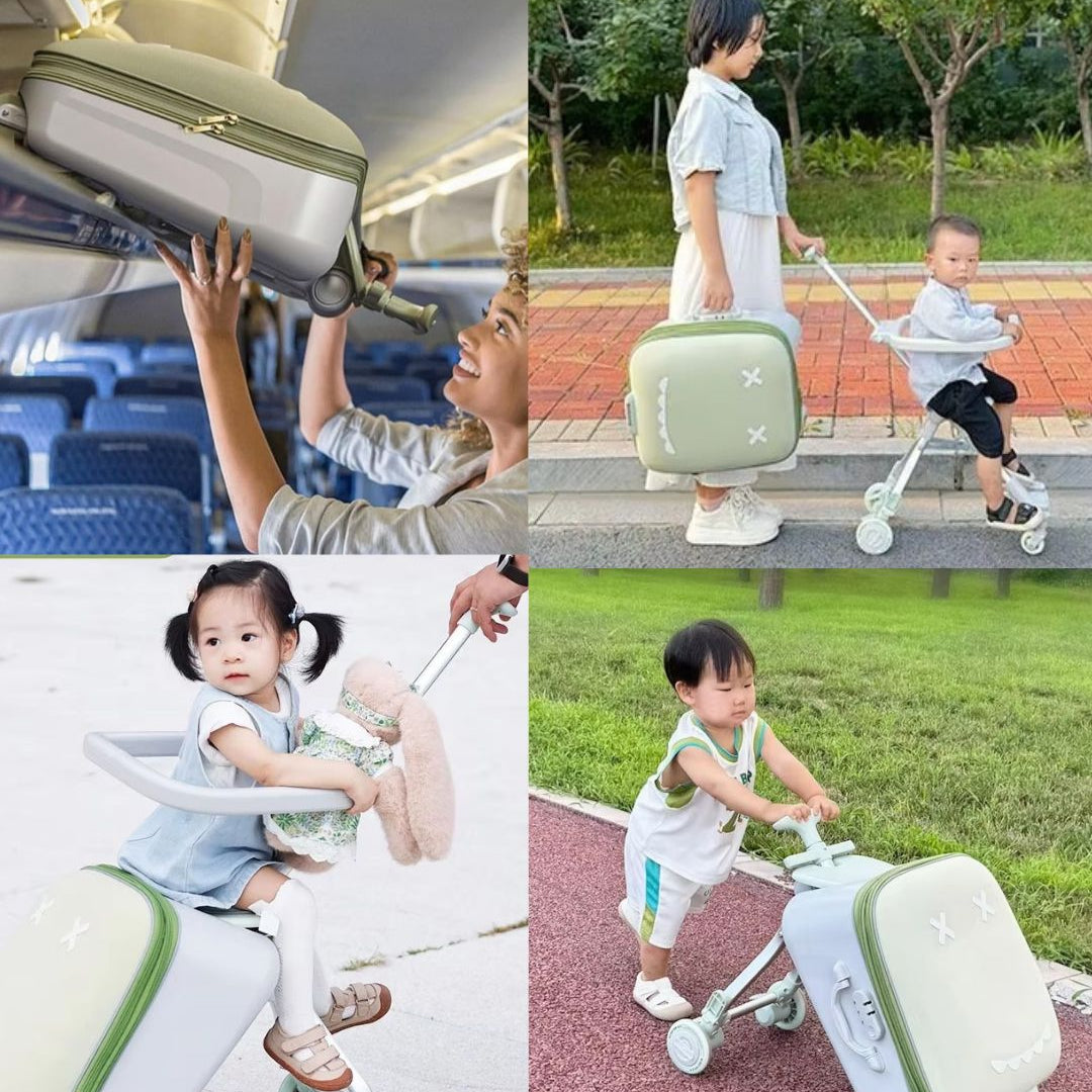 Multifunctional Ride-On Kids’ Travel Suitcase