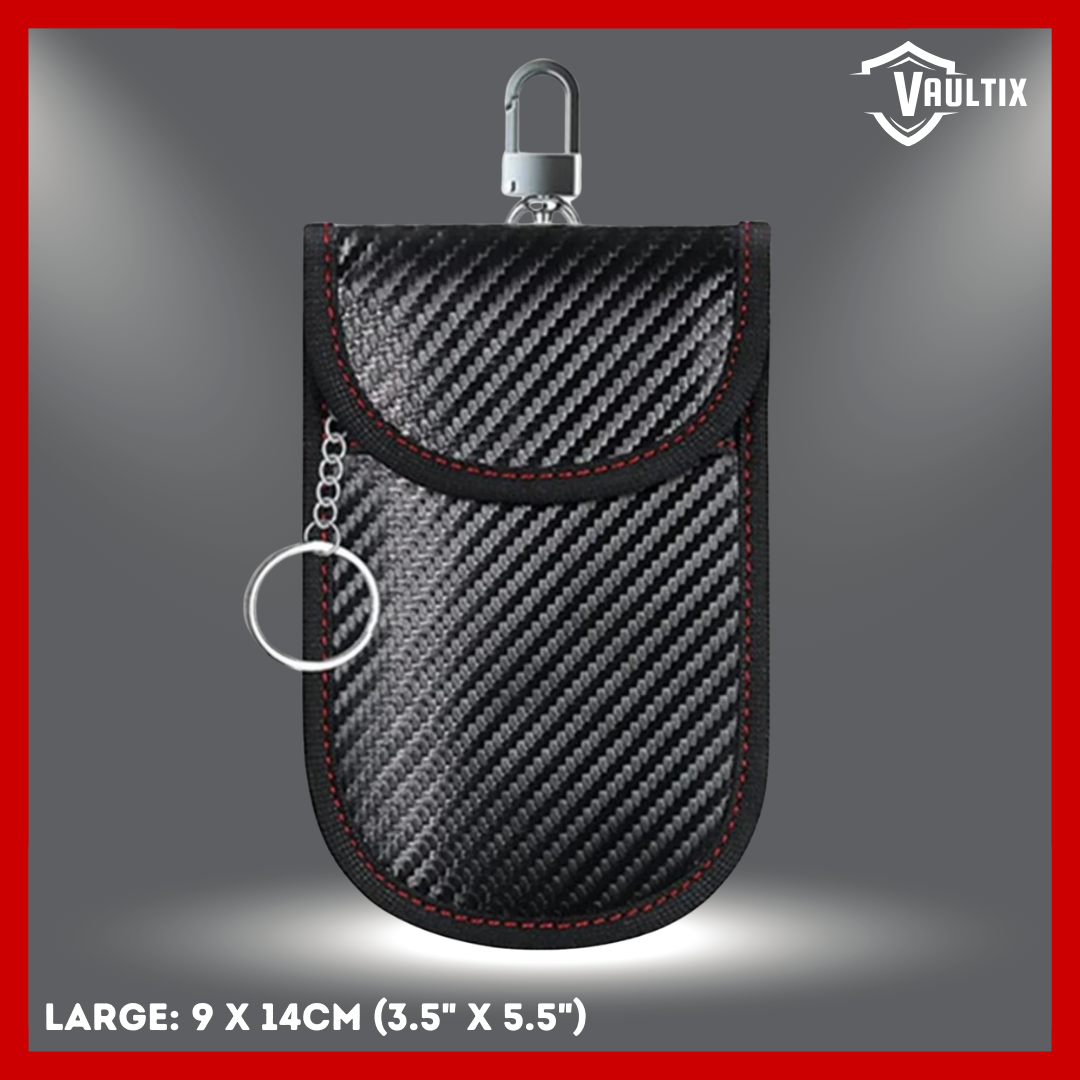 Vaultix™ Anti-Theft Signal Blocking Faraday Pouch For Key Fobs