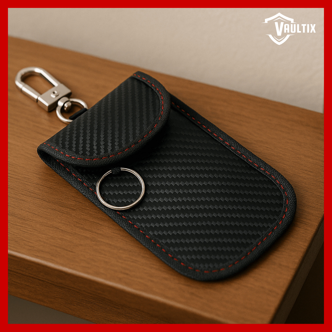 Vaultix™ Anti-Theft Signal Blocking Faraday Pouch For Key Fobs
