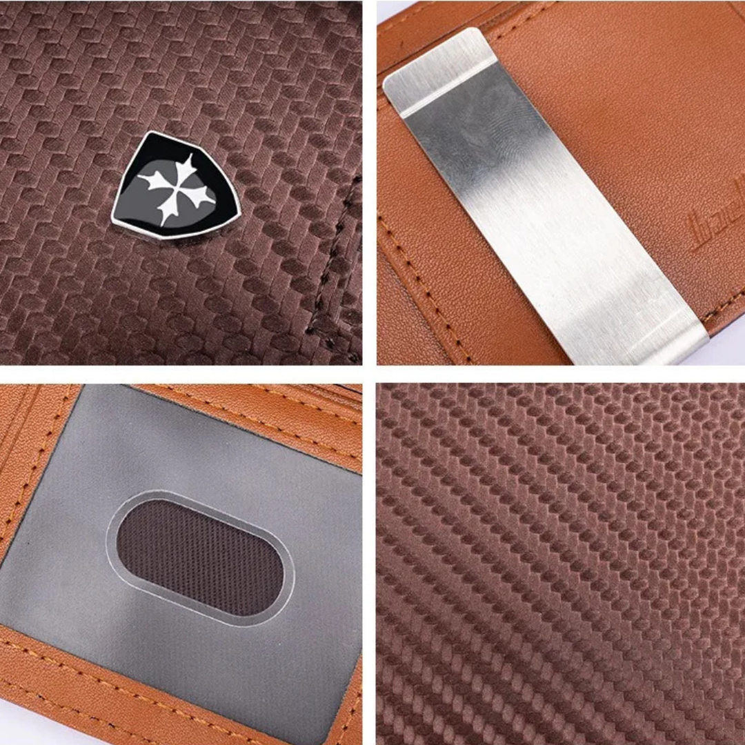 RFID Signal Blocking Anti-Theft Wallet