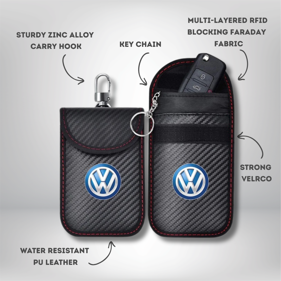 Volkswagen - Signal Blocking Anti-Theft Faraday Pouch For Key Fobs
