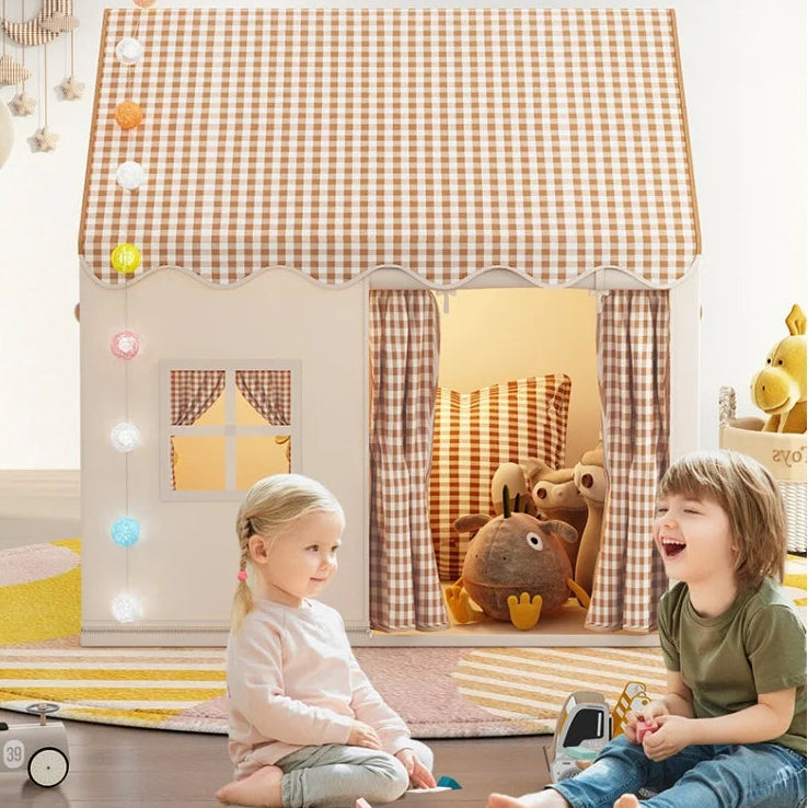 Spacious Cubby Play Tent for Kids