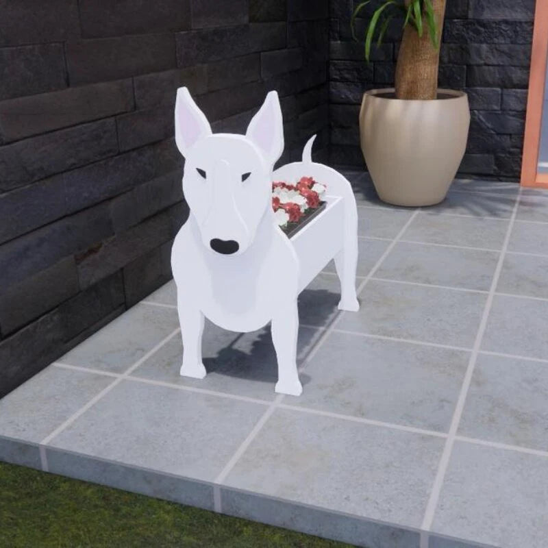 Paw-Fect Dog Shaped Planter Boxes