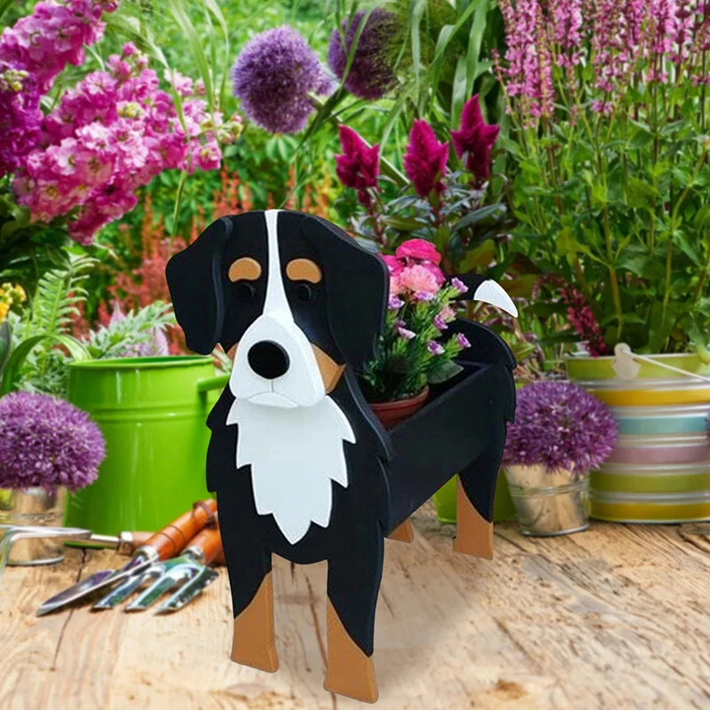 Paw-Fect Dog Shaped Planter Boxes
