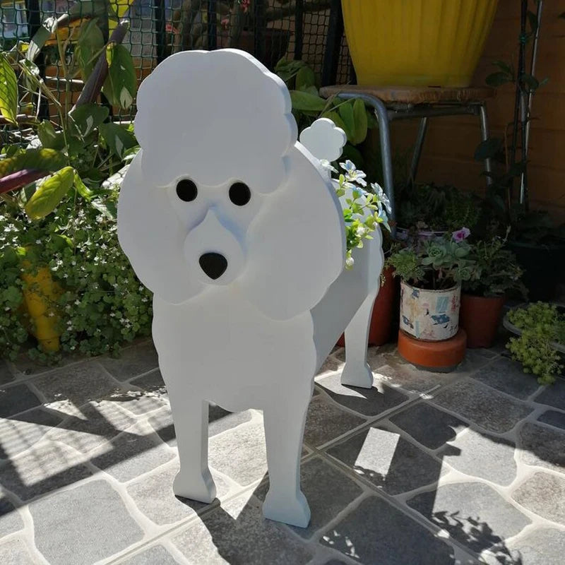 Paw-Fect Dog Shaped Planter Boxes