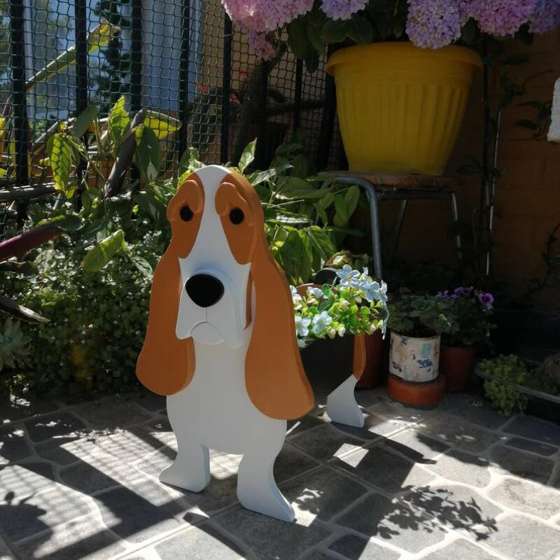 Paw-Fect Dog Shaped Planter Boxes
