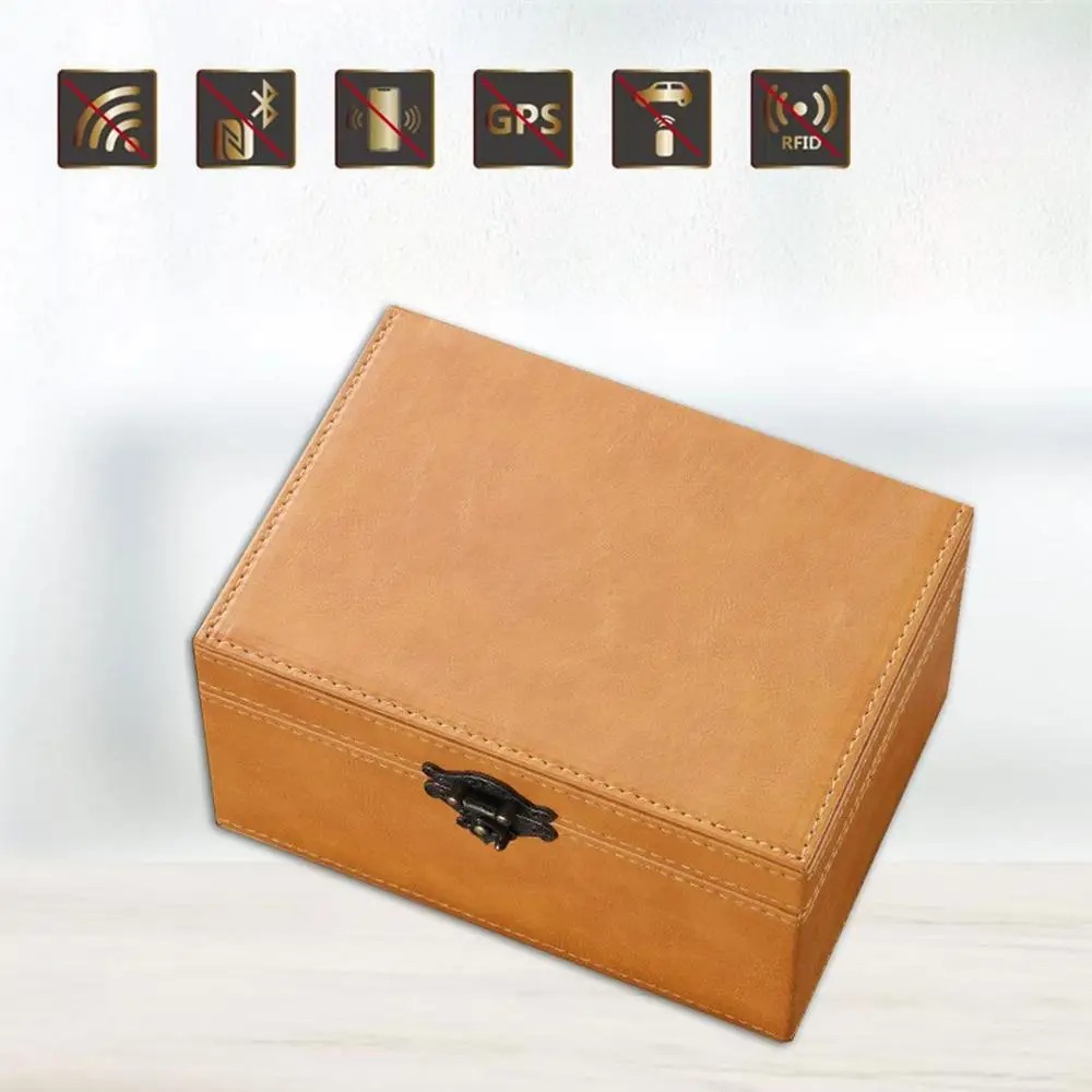 Vaultix™ Faraday Box: Anti-Theft Signal Blocking Box for Key Fobs & Mobile Phones