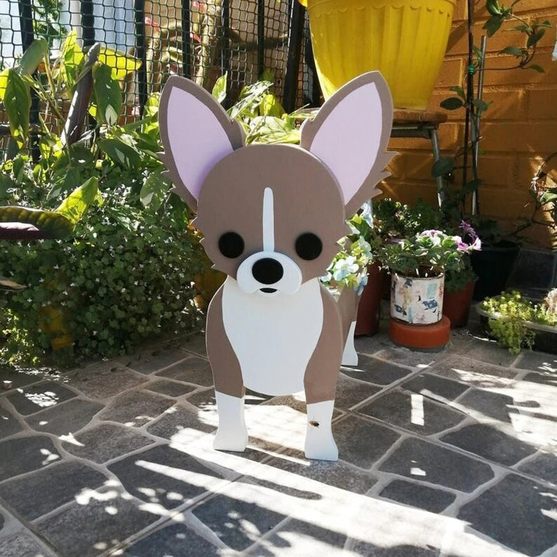 Paw-Fect Dog Shaped Planter Boxes