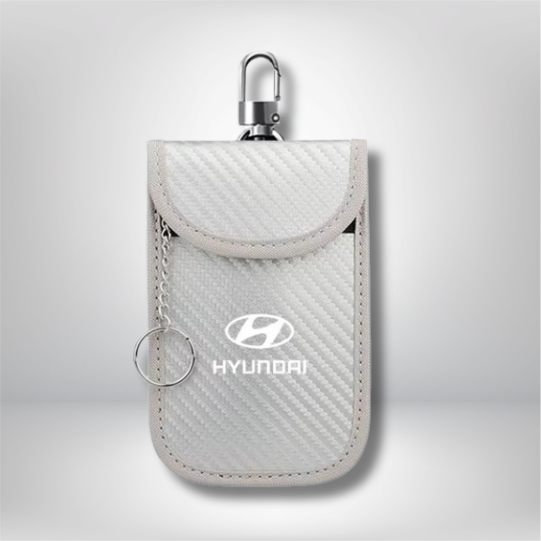 Hyundai - Signal Blocking Anti-Theft Faraday Pouch For Key Fobs