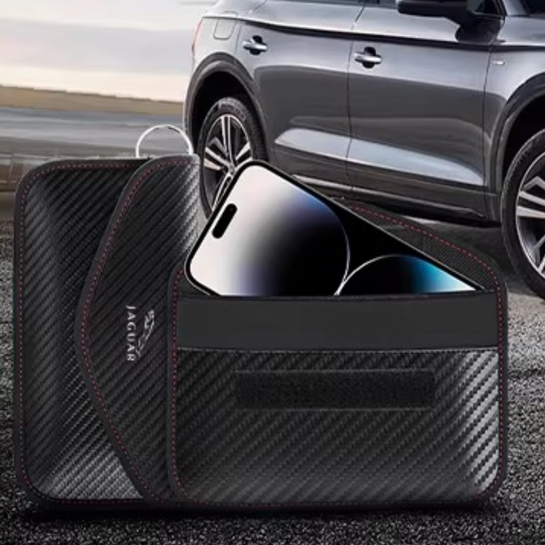Jaguar - Signal Blocking Anti-Theft Faraday Pouch For Key Fobs
