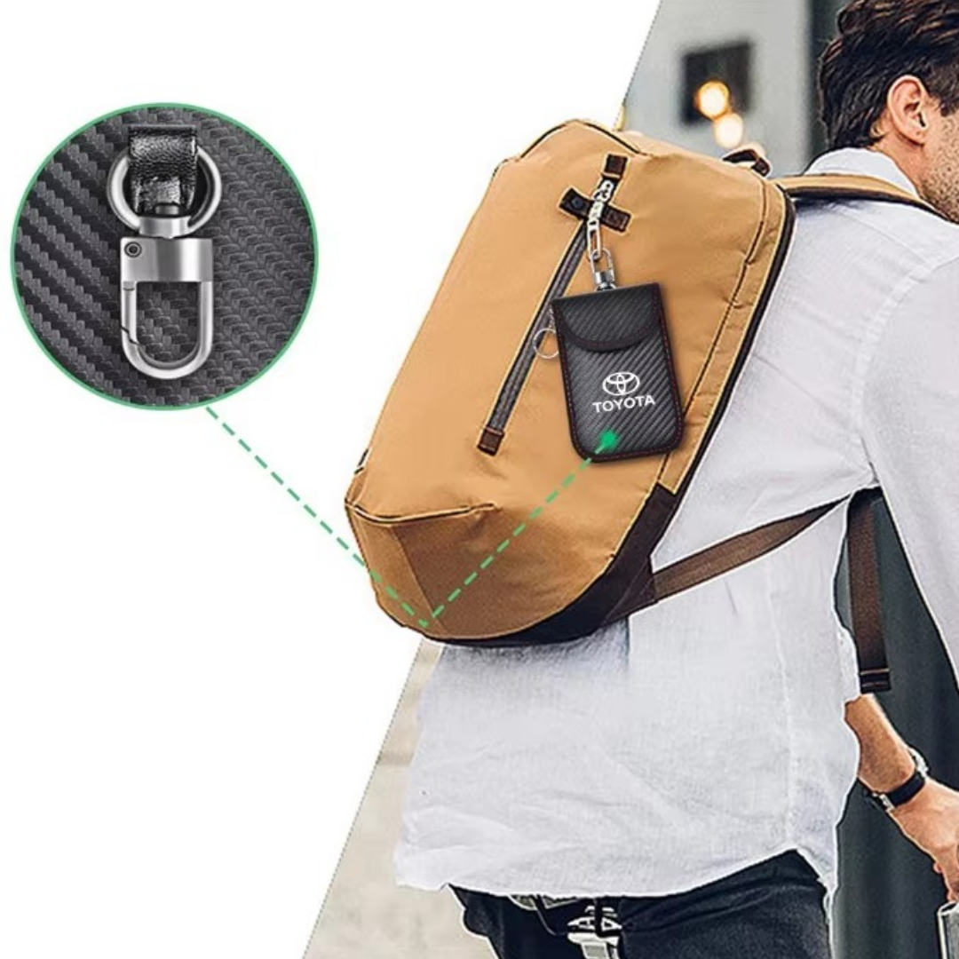 Toyota - Signal Blocking Anti-Theft Faraday Pouch For Key Fobs