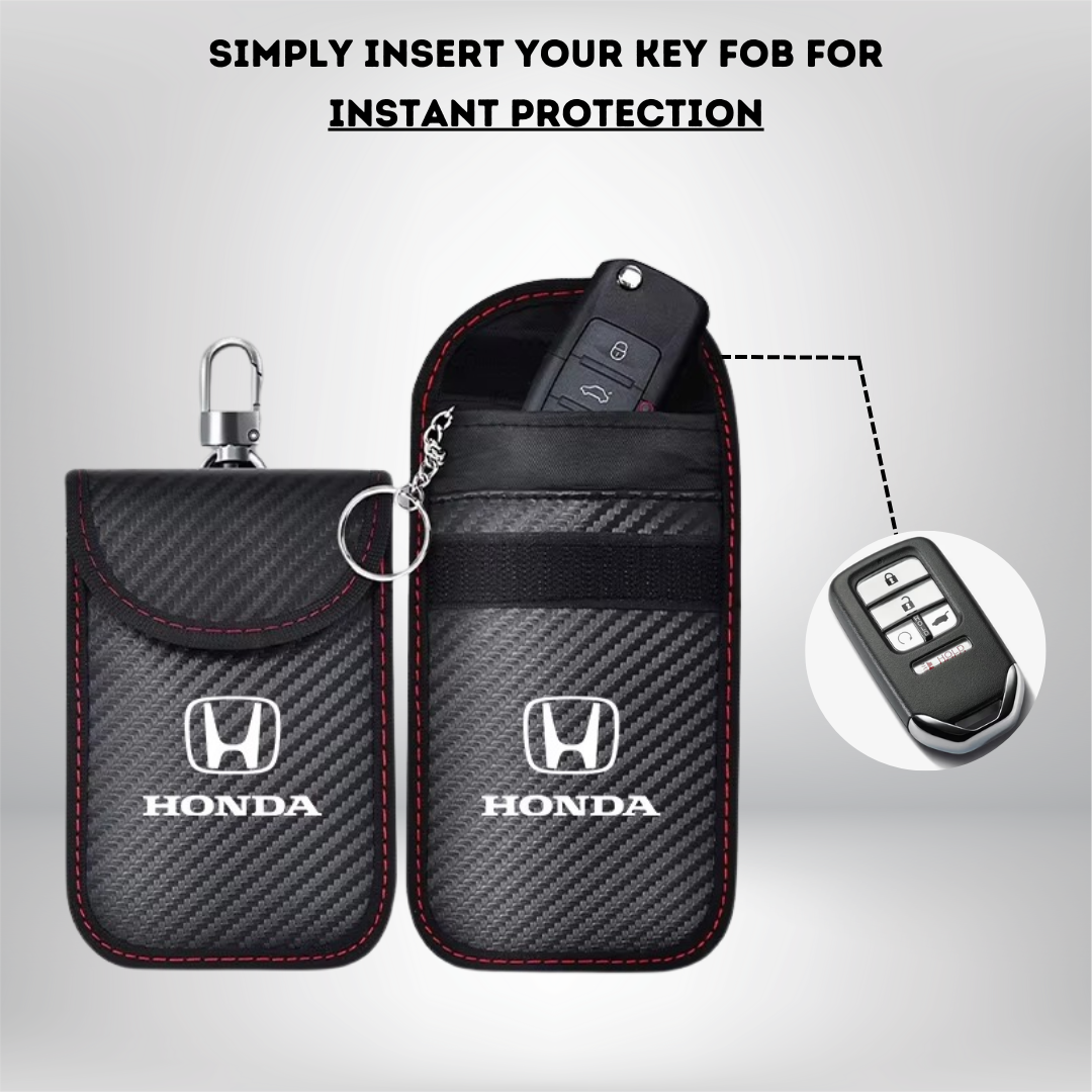 Honda - Signal Blocking Anti-Theft Faraday Pouch For Key Fobs