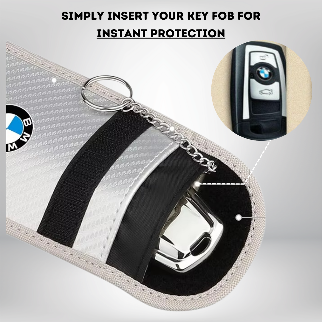BMW - Signal Blocking Anti-Theft Faraday Pouch For Key Fobs
