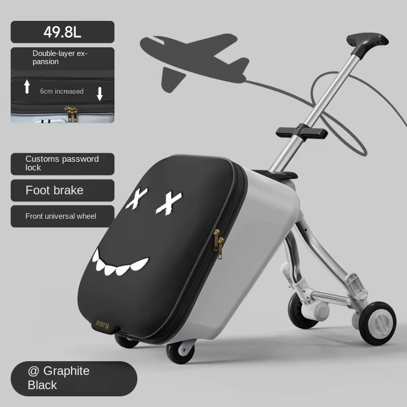 Multifunctional Ride-On Kids’ Travel Suitcase