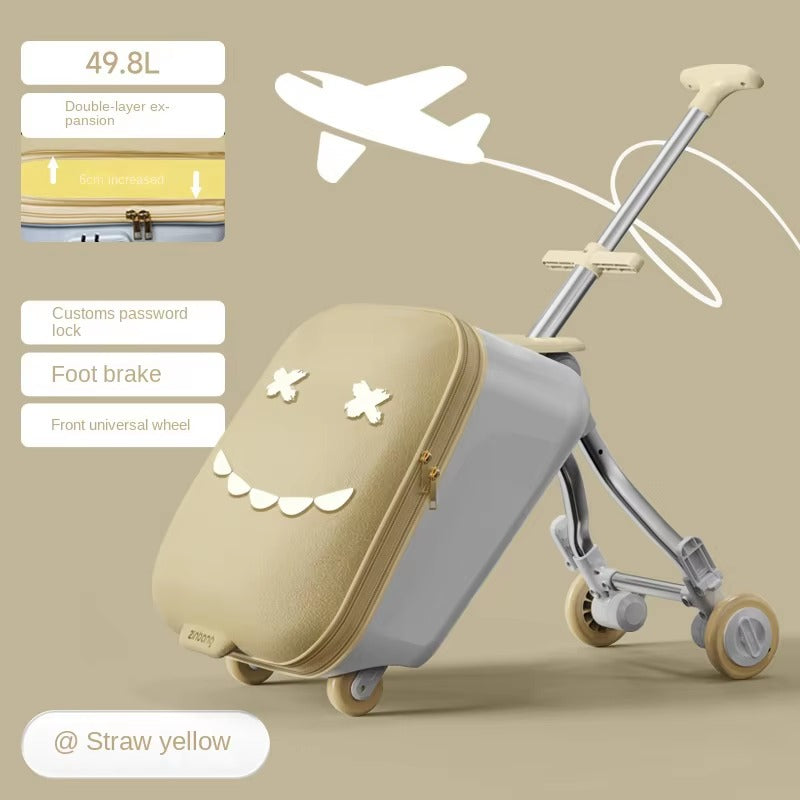 Multifunctional Ride-On Kids’ Travel Suitcase
