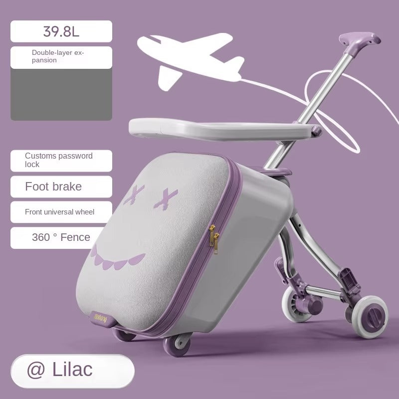 Multifunctional Ride-On Kids’ Travel Suitcase