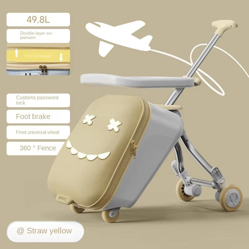 Multifunctional Ride-On Kids’ Travel Suitcase