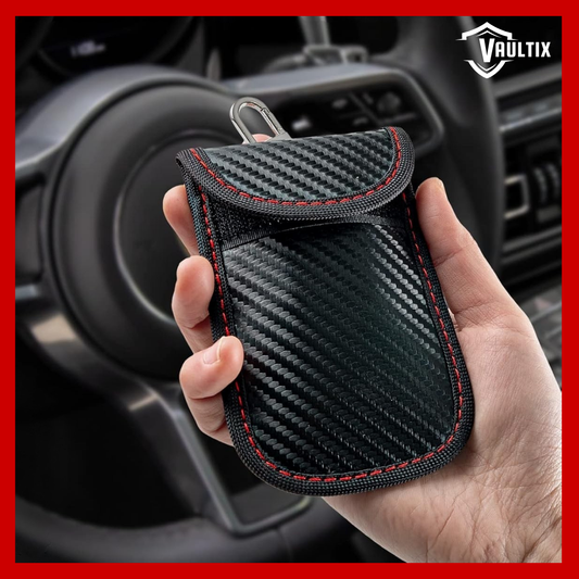 Vaultix™ Anti-Theft Signal Blocking Faraday Pouch For Key Fobs