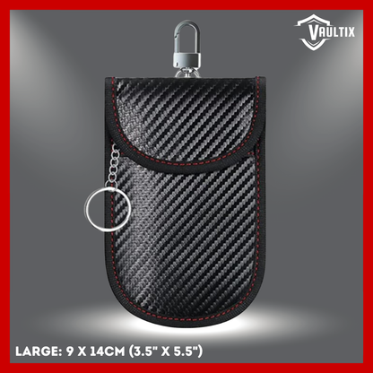 Vaultix™ Anti-Theft Signal Blocking Faraday Pouch For Key Fobs