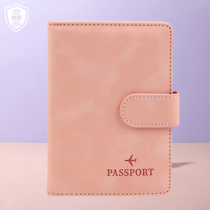 RFID Signal-Blocking Passport Cover & Card Holder