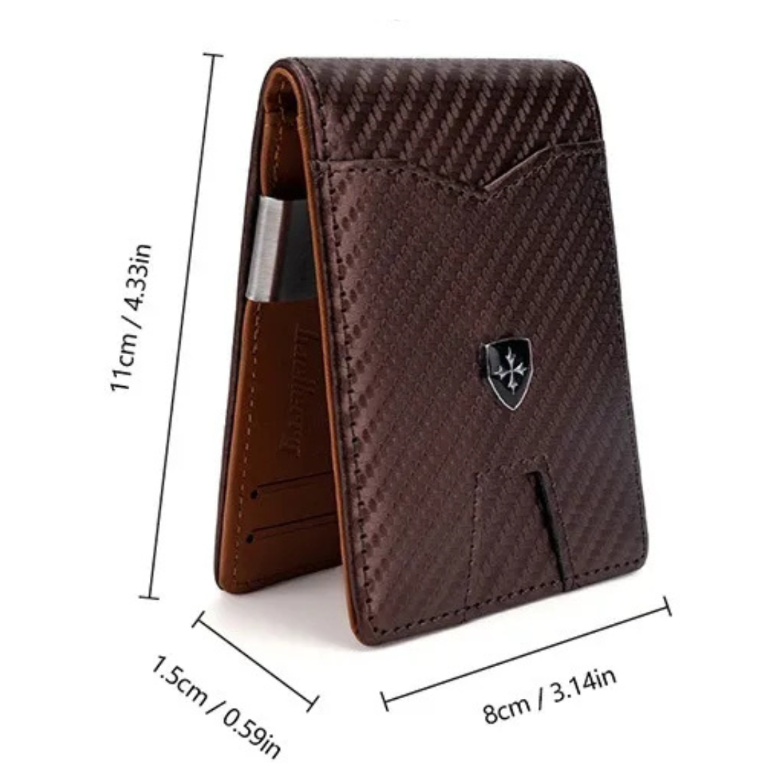 RFID Signal Blocking Anti-Theft Wallet