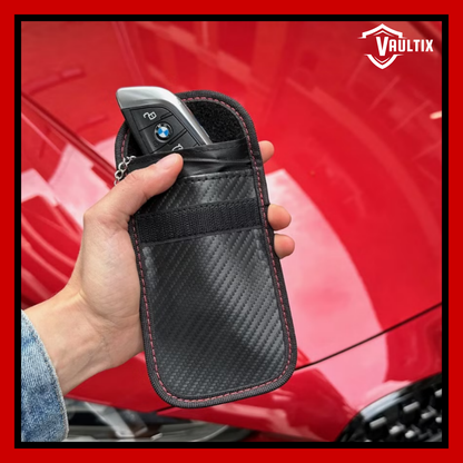 Vaultix™ Anti-Theft Signal Blocking Faraday Pouch For Key Fobs