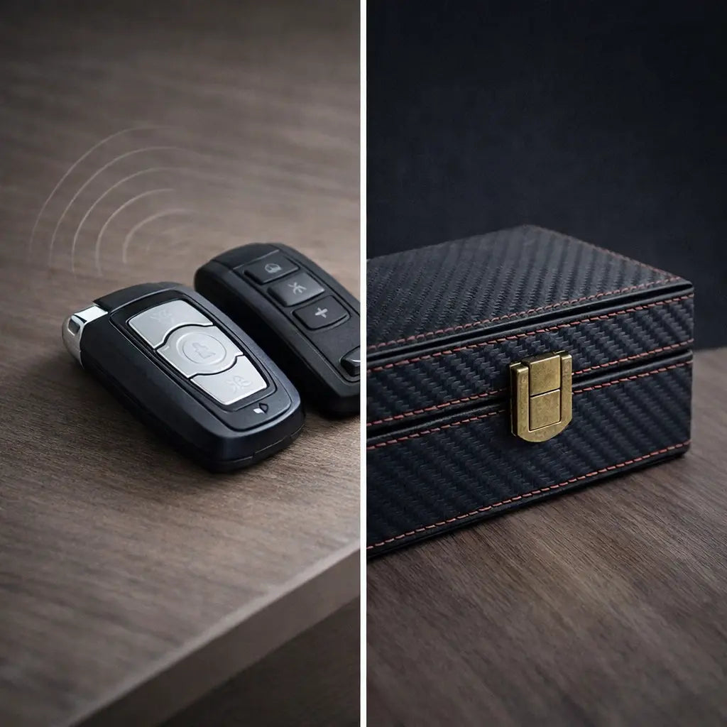 Anti-Theft RFID Signal Blocking Faraday Box TOTYN