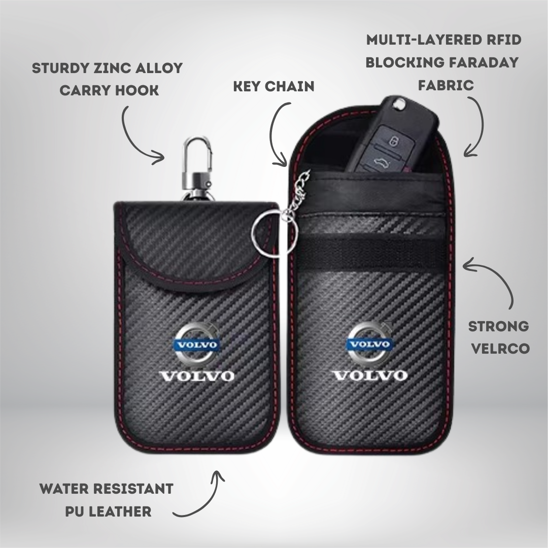 Volvo - Signal Blocking Anti-Theft Faraday Pouch For Key Fobs