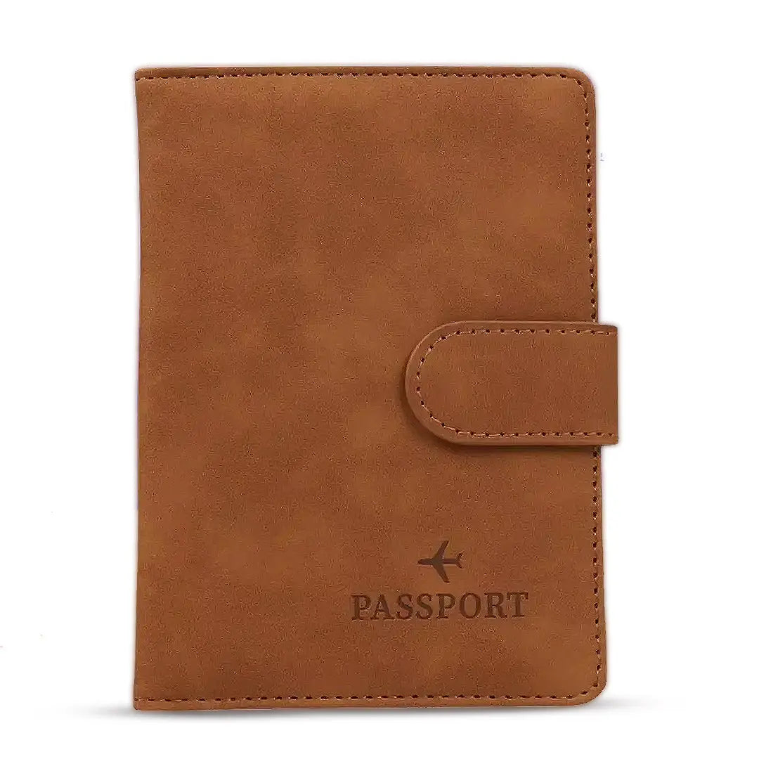 RFID Signal-Blocking Passport Cover & Card Holder TOTYN
