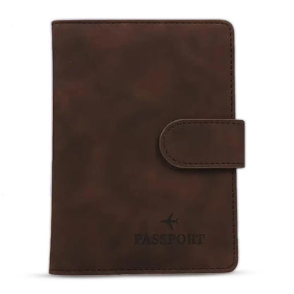 RFID Signal-Blocking Passport Cover & Card Holder TOTYN