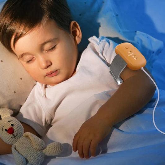 WakeDry Bedwetting Sensor Alarm – Sound & Vibration Device for Children & Adults
