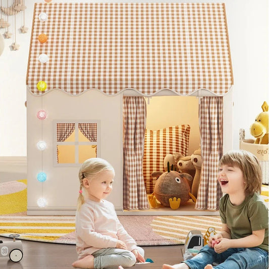 Spacious Cubby Play Tent for Kids