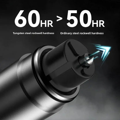 4 in 1 Car Emergency Escape Tool (Glass Breaker, Light, Whistle & Seatbelt Cutter) - TOTYN