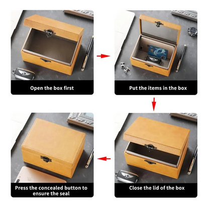 Vaultix™ Faraday Box: Anti-Theft Signal Blocking Box for Key Fobs & Mobile Phones