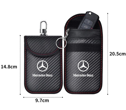 Mercedes Benz-  Signal Blocking Anti-Theft Faraday Pouch For Key Fobs