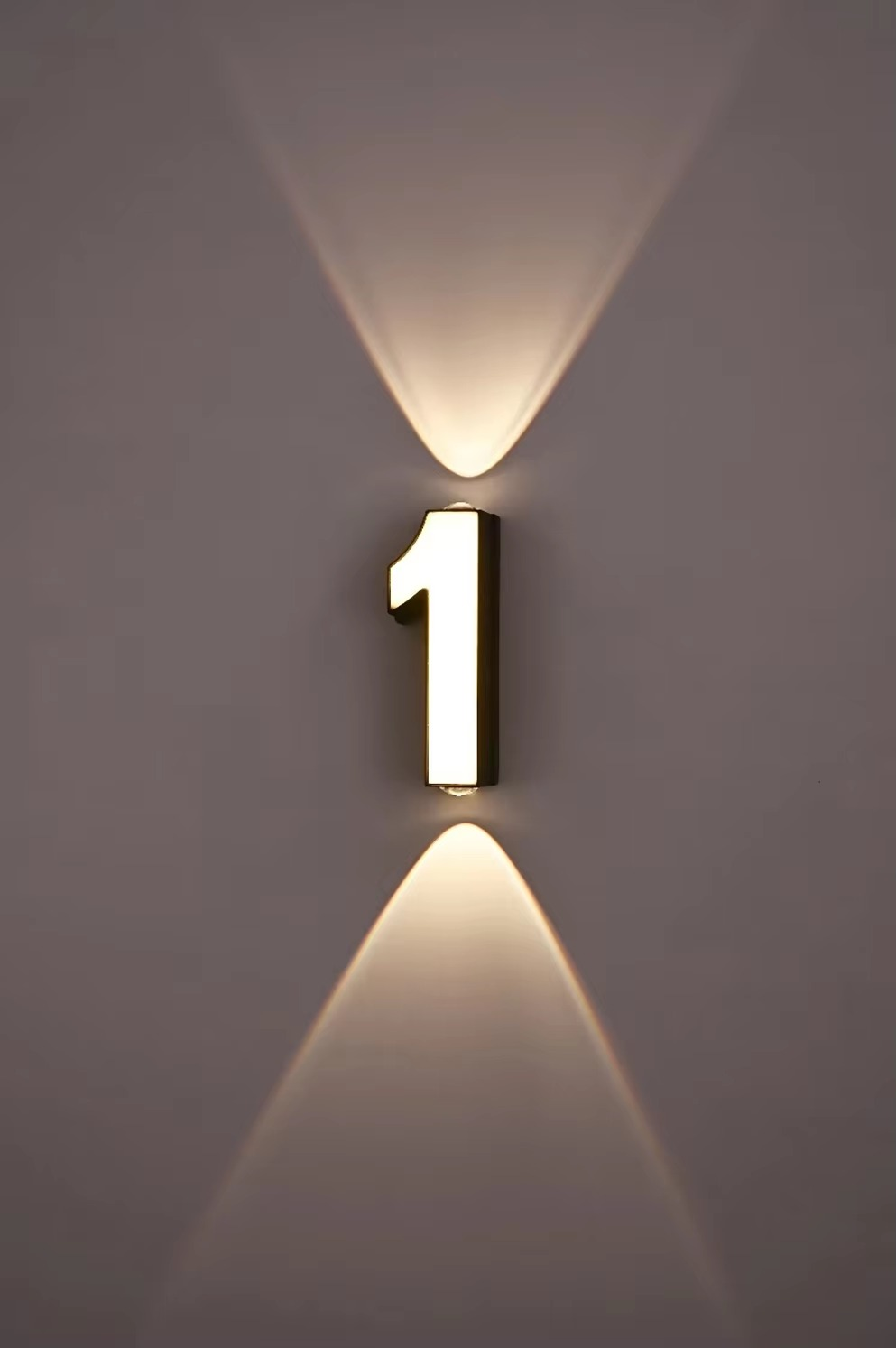 Waterproof LED Illuminated House Numbers (0–9)