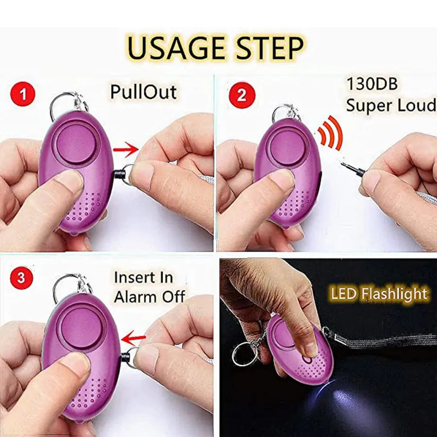 Self Defence Keyring Set for Women - TOTYN