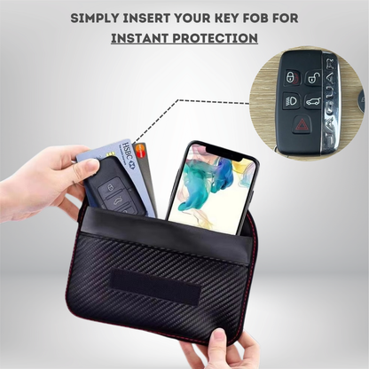 Jaguar - Signal Blocking Anti-Theft Faraday Pouch For Key Fobs