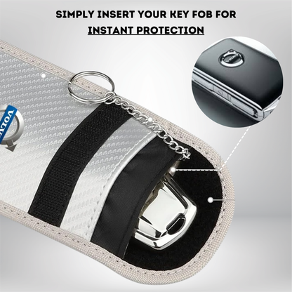 Volvo - Signal Blocking Anti-Theft Faraday Pouch For Key Fobs