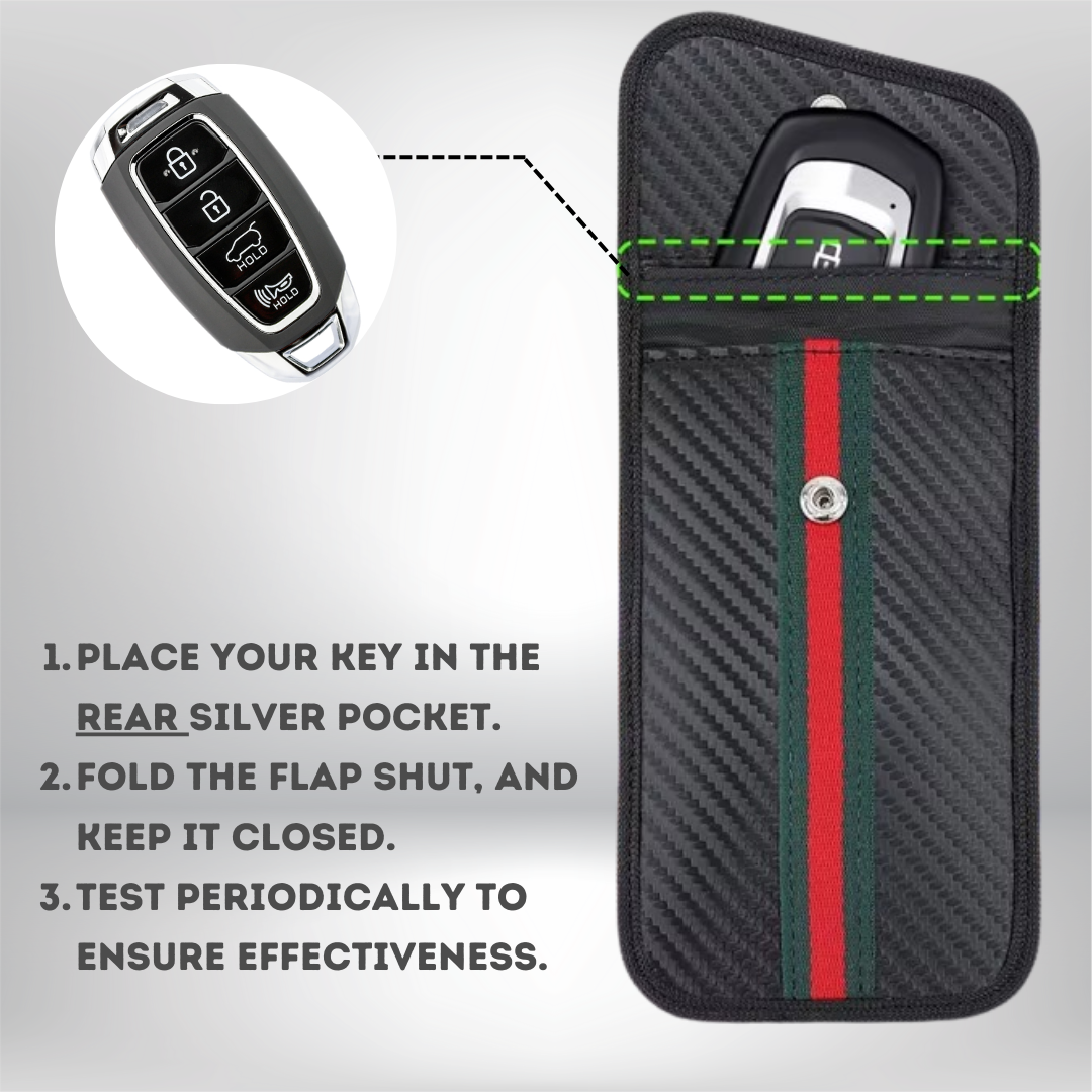 Subaru - Signal Blocking Anti-Theft Faraday Pouch For Key Fobs