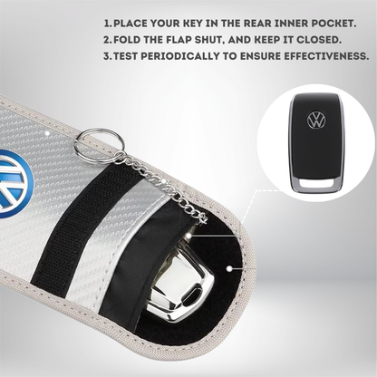 Volkswagen - Signal Blocking Anti-Theft Faraday Pouch For Key Fobs