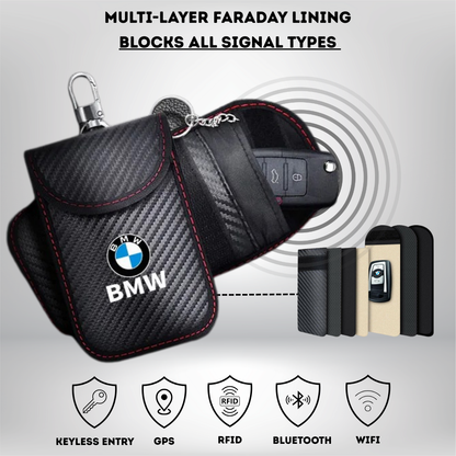 BMW - Signal Blocking Anti-Theft Faraday Pouch For Key Fobs