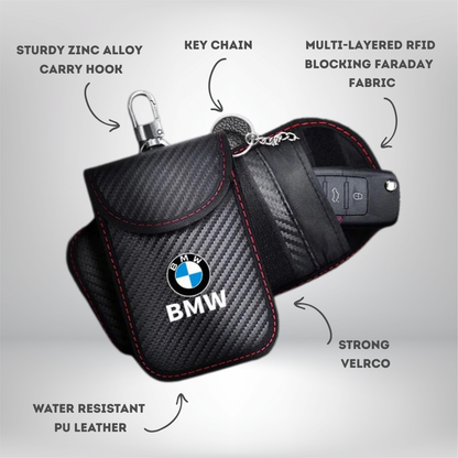 BMW - Signal Blocking Anti-Theft Faraday Pouch For Key Fobs