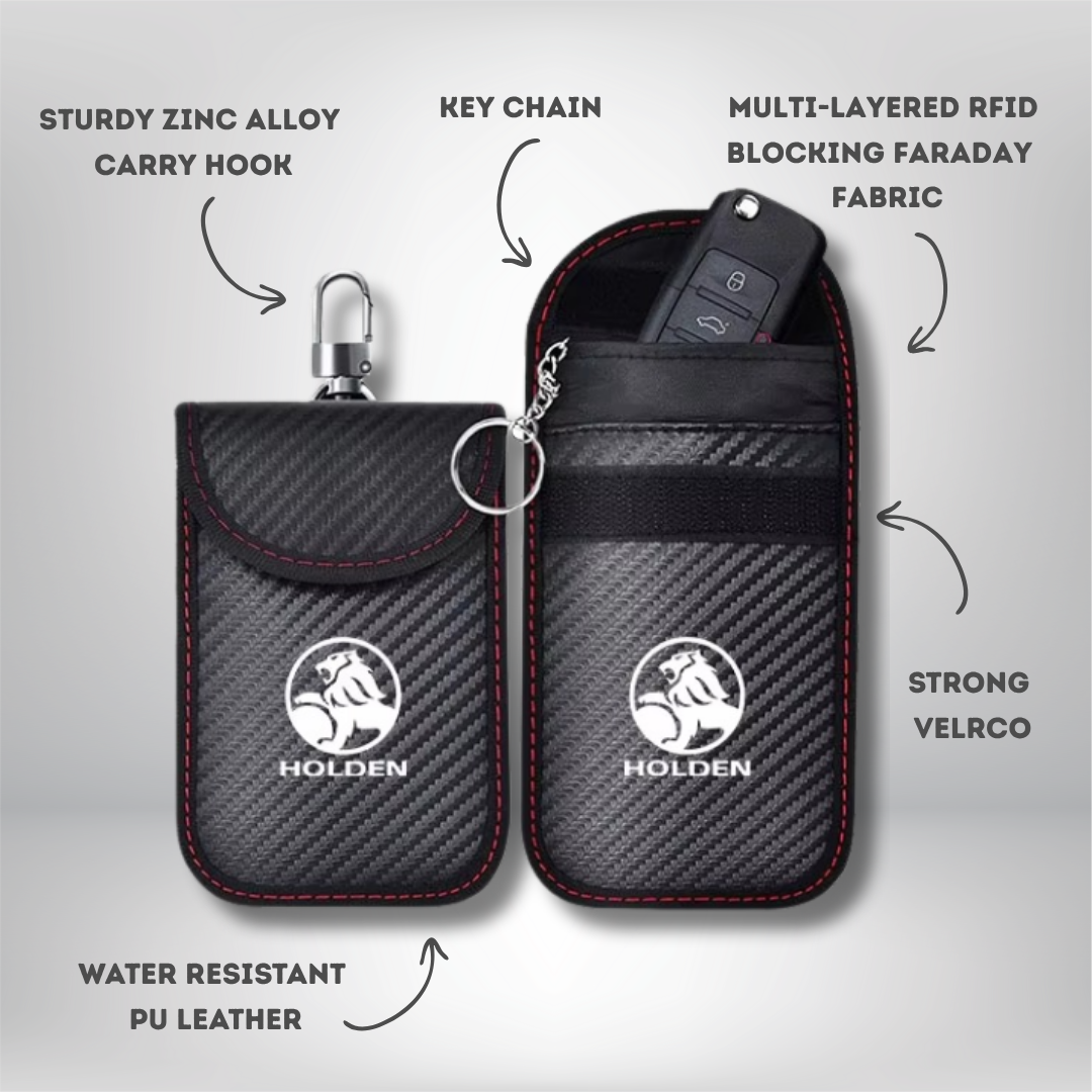Holden - Signal Blocking Anti-Theft Faraday Pouch For Key Fobs