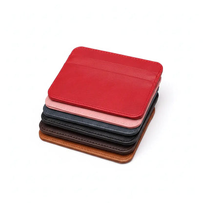 Card Holders on White Studio Background