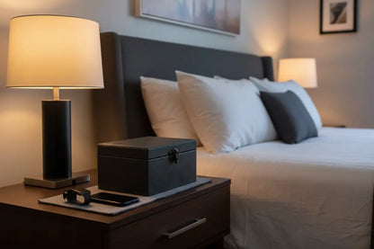 Faraday Box on Nightstand