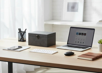 Faraday Box on Office Desk