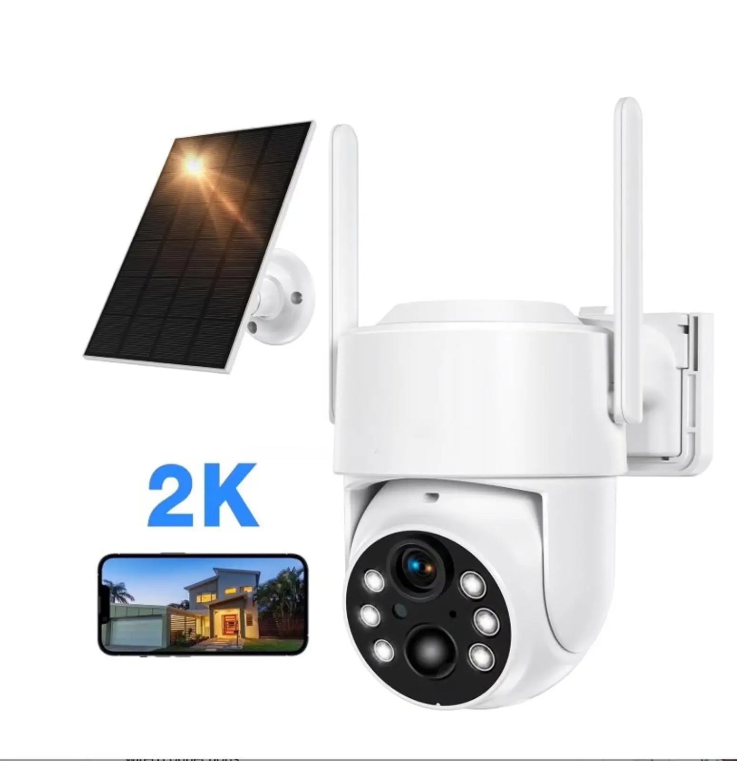 Solar Powered Home Security Camera TOTYN