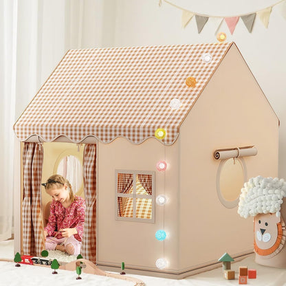 Spacious Cubby Play Tent for Kids